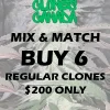 buy clones canada mix and match regular cannabis clones